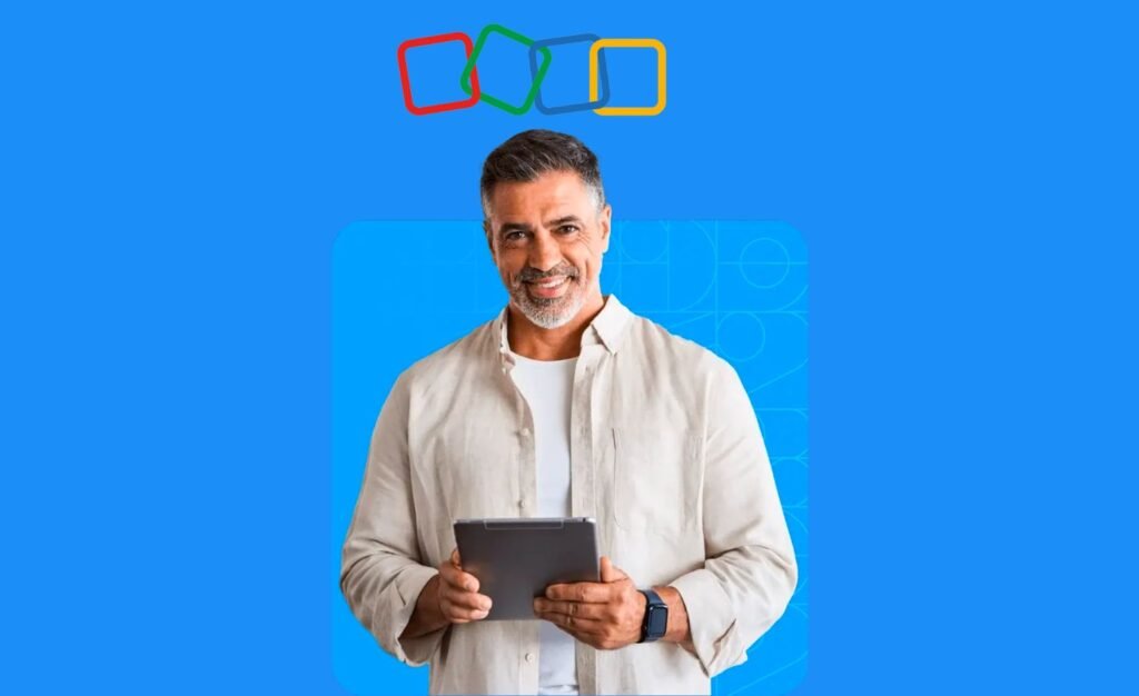 Zoho Applications guy-holding-a-tab